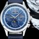 Swiss replica Jaeger-LeCoultre Master Swiss 795 blue dial men's chronograph watch (3)_th.jpg